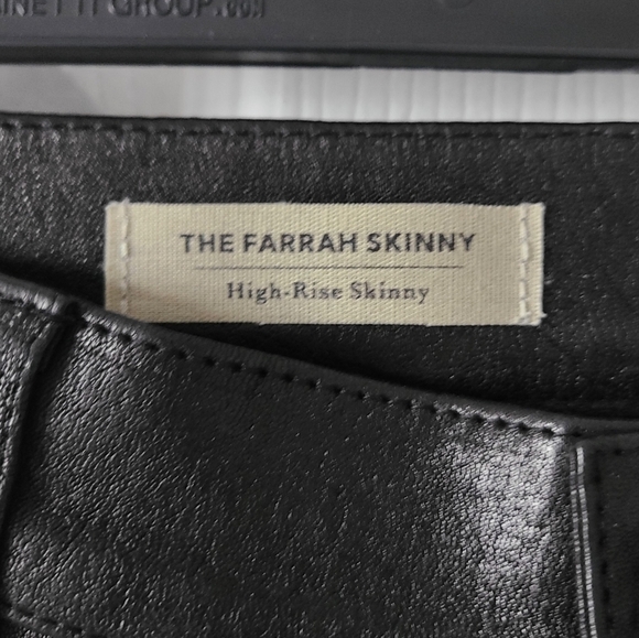 AG Adriano Goldschmied Farrah Leather Pants - Picture 4 of 11